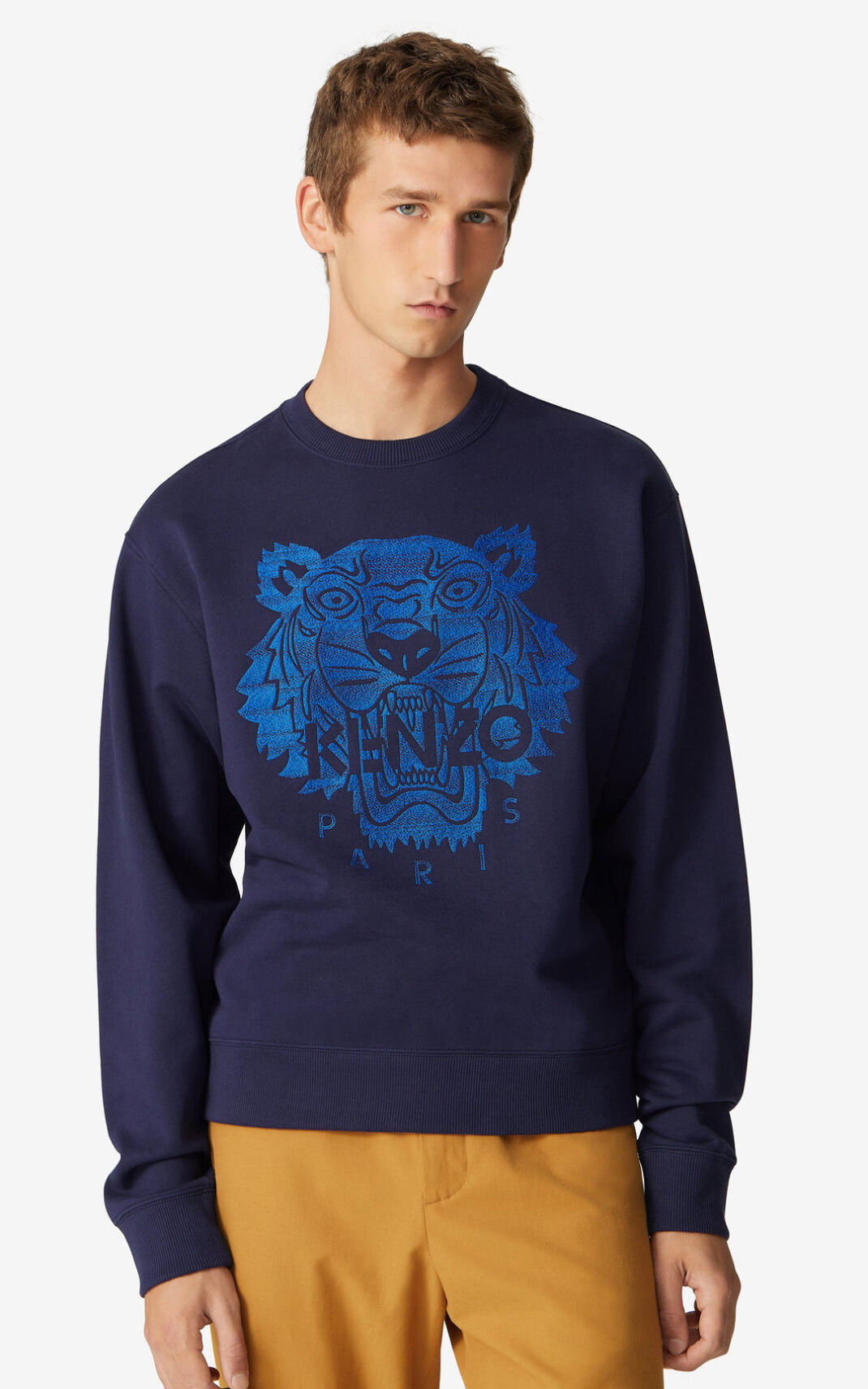 Kenzo Tiger Sweatshirt Herr | 21063-NALR